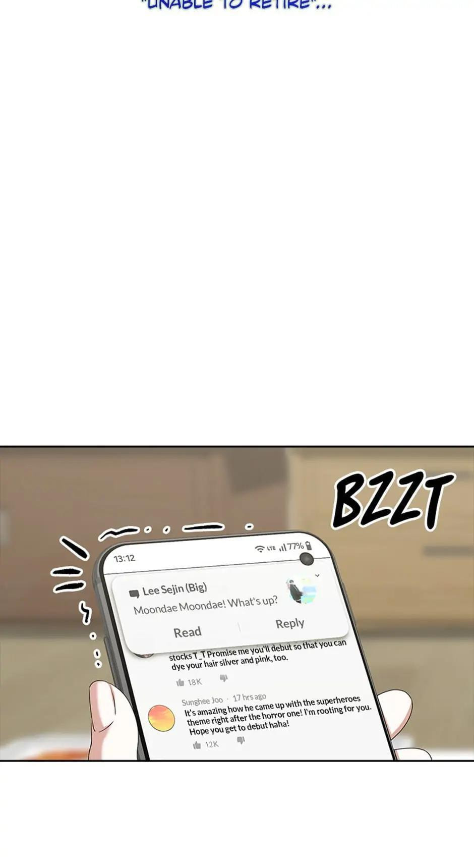 Read Debut or Die! chapter 35 image 97 on Lezhin