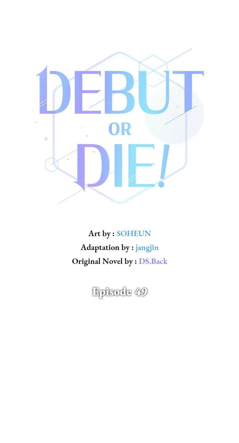 Read Debut or Die! chapter 49 image 21 on Lezhin