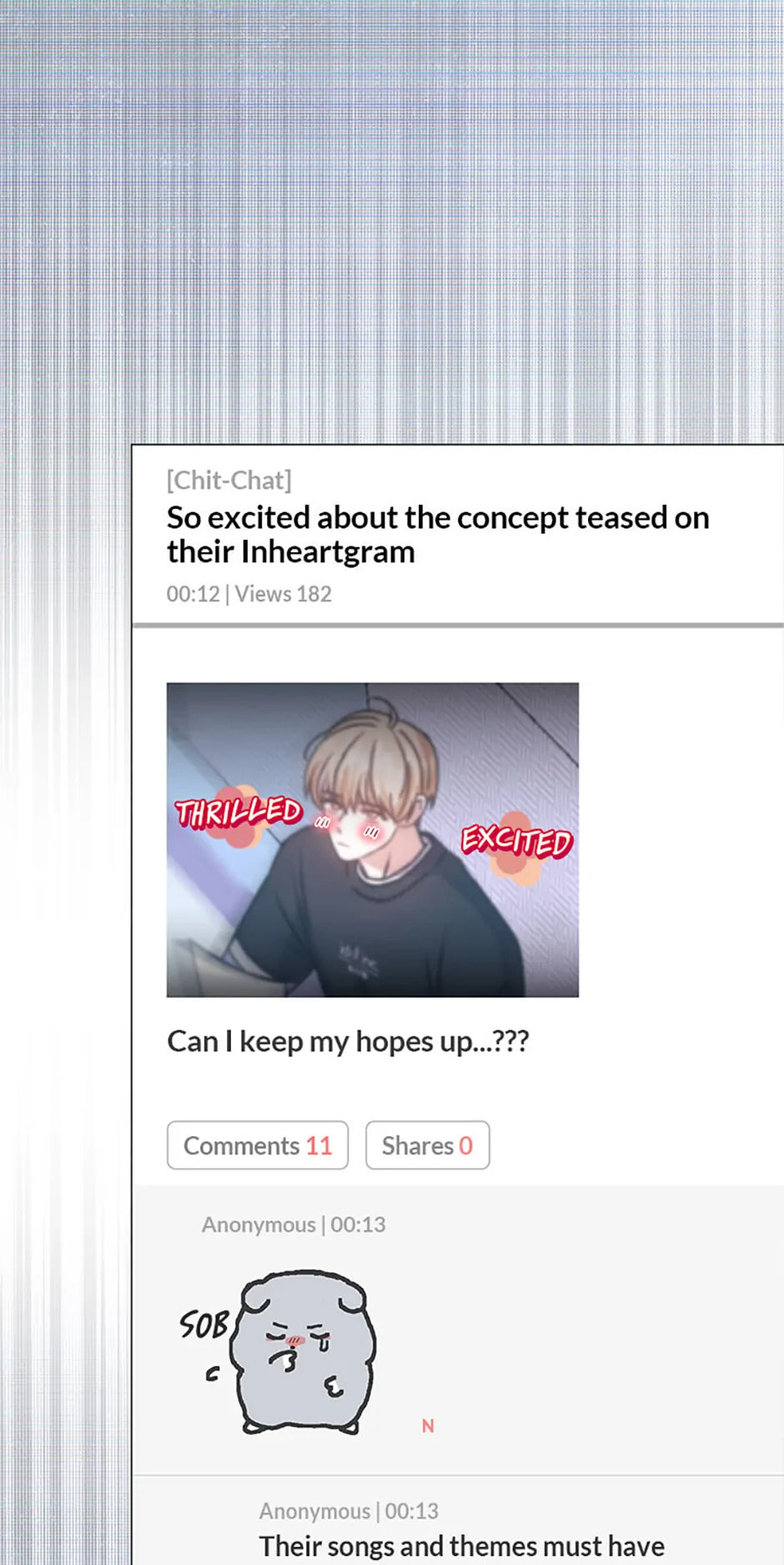 Read Debut or Die! chapter 66 image 111 on Lezhin