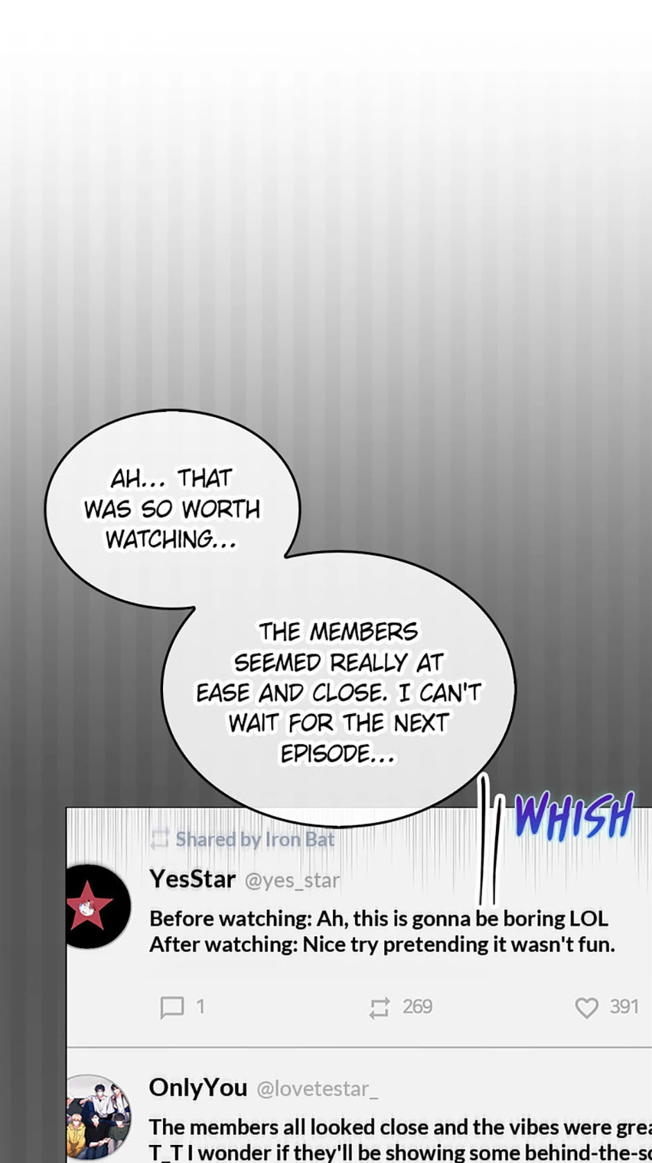 Read Debut or Die! chapter 70 image 89 on Lezhin