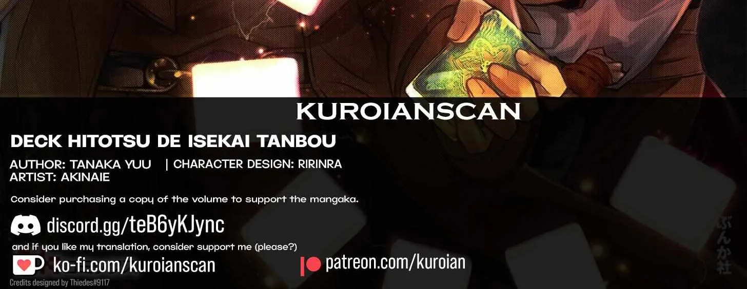 Read Deck Hitotsu de Isekai Tanbou chapter 9 image 2 on Lezhin
