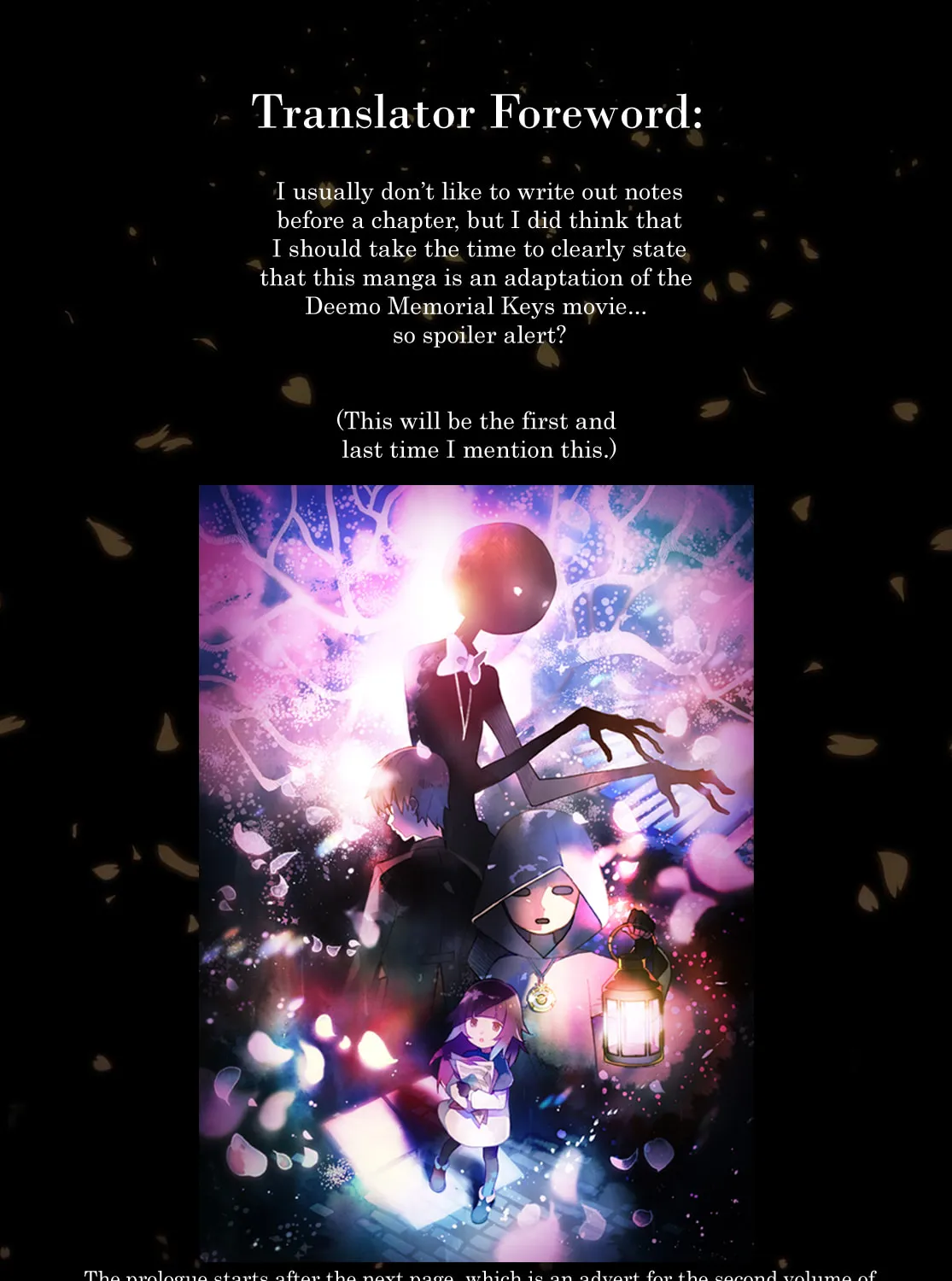 Read DEEMO -Sakura Note- chapter 0 image 2 on Lezhin