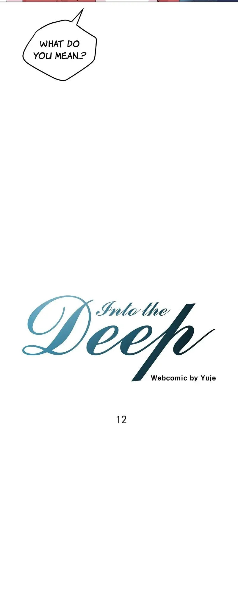 Read Deep (Yuje) chapter 12 image 2 on Lezhin