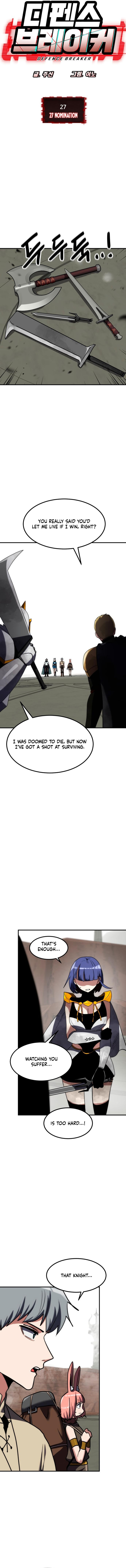 Read Defense Breaker chapter 27 image 1 on Lezhin