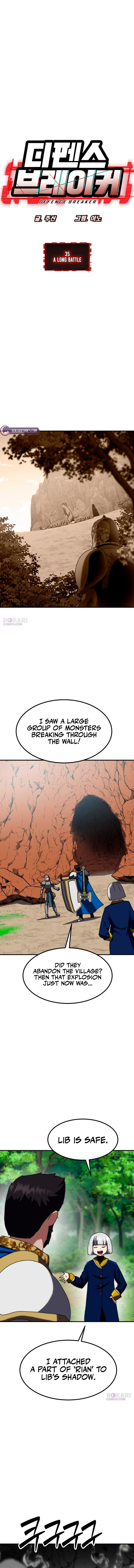Read Defense Breaker chapter 35 image 6 on Lezhin