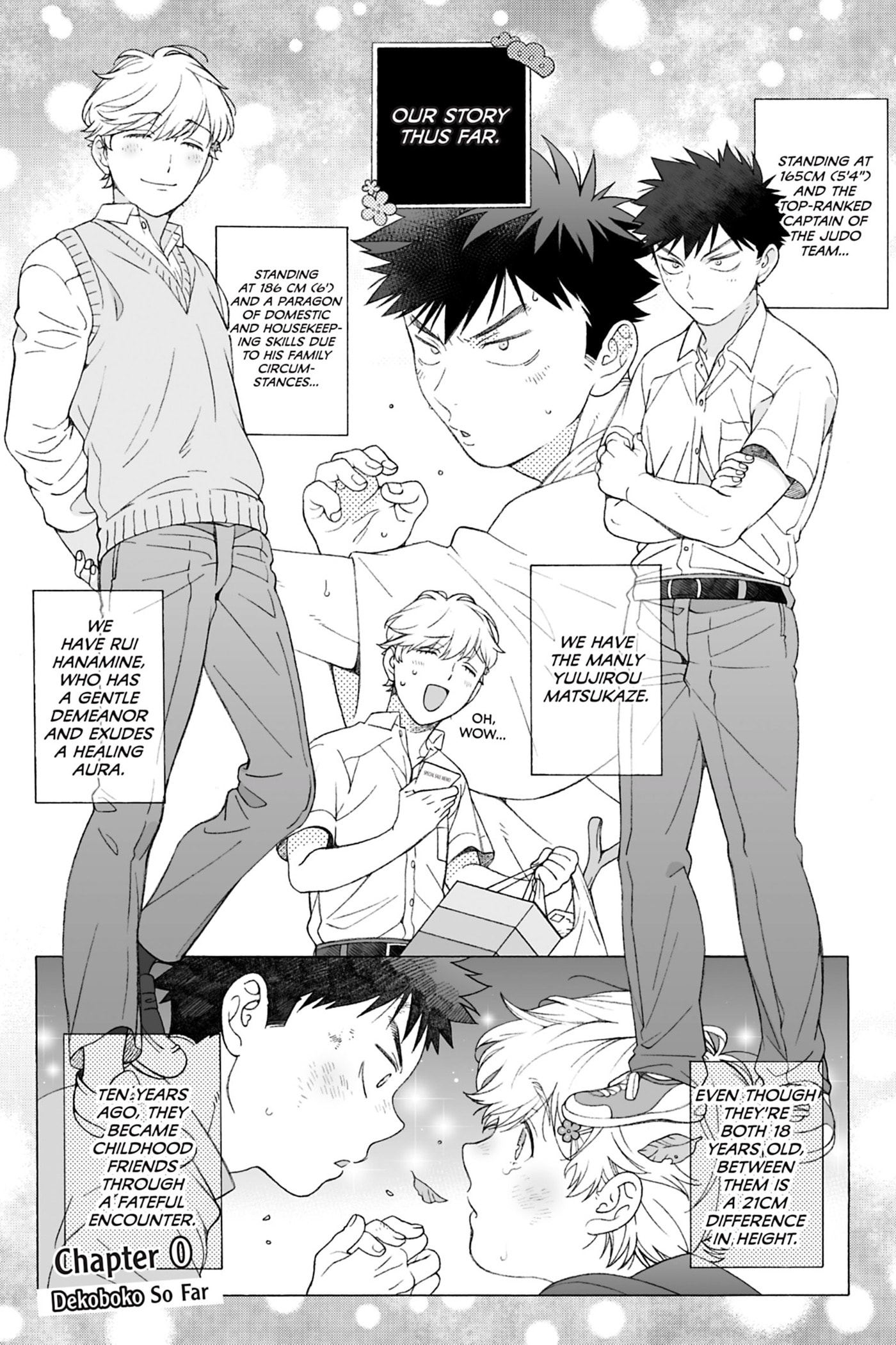 Read Dekoboko Bittersweet Days chapter 0.1 image 3 on Lezhin