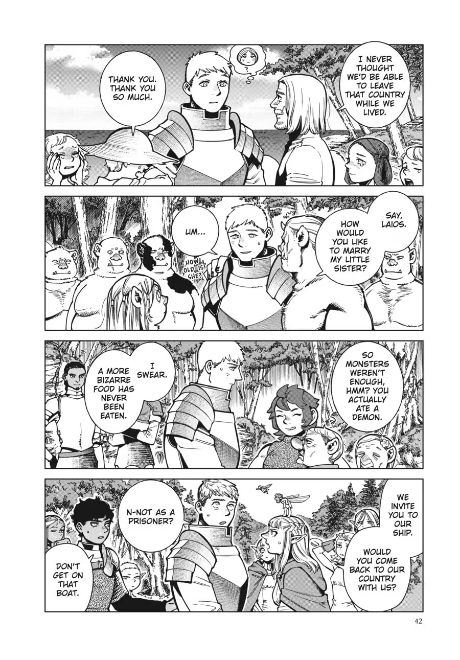 Read Delicious in Dungeon chapter 0 image 43 on Lezhin