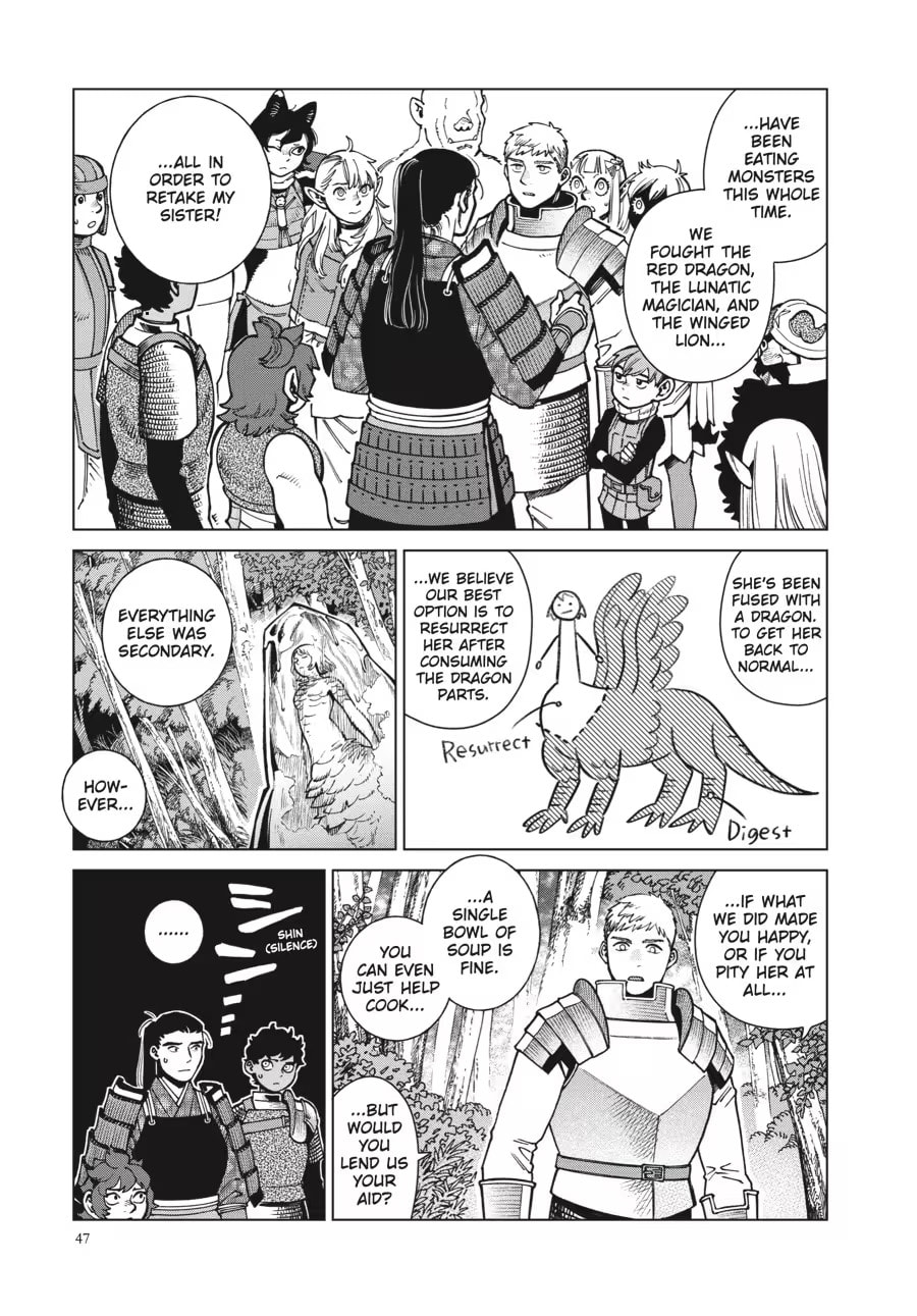 Read Delicious in Dungeon chapter 0 image 48 on Lezhin