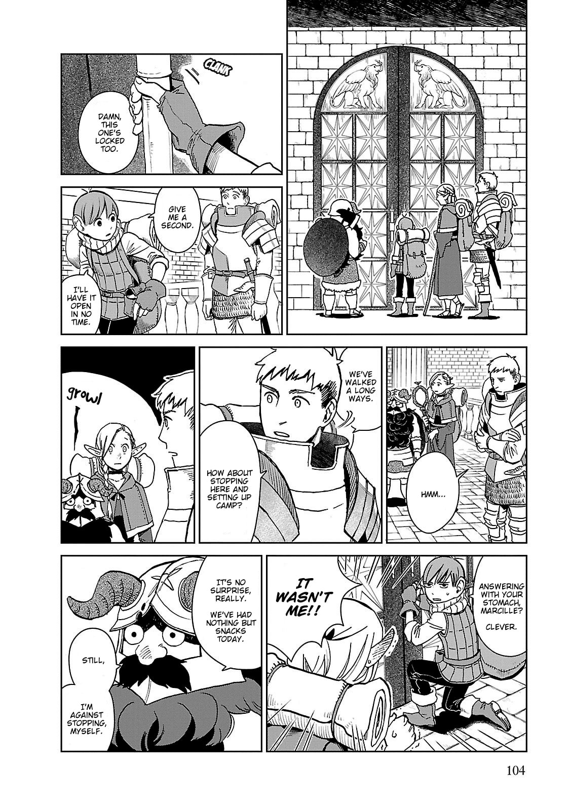 Read Delicious in Dungeon chapter 12.1 image 1 on Lezhin