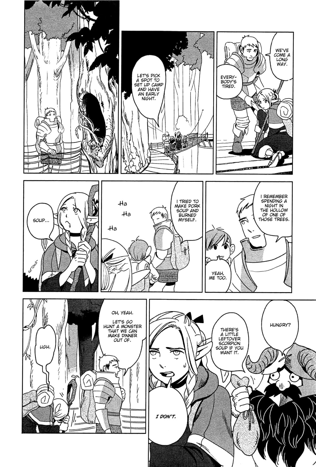 Read Delicious in Dungeon chapter 2.1 image 3 on Lezhin