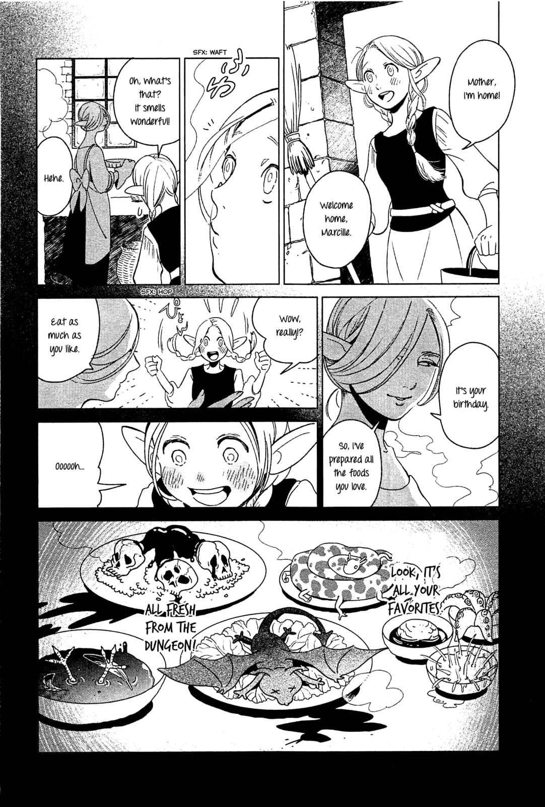 Read Delicious in Dungeon chapter 3.1 image 1 on Lezhin