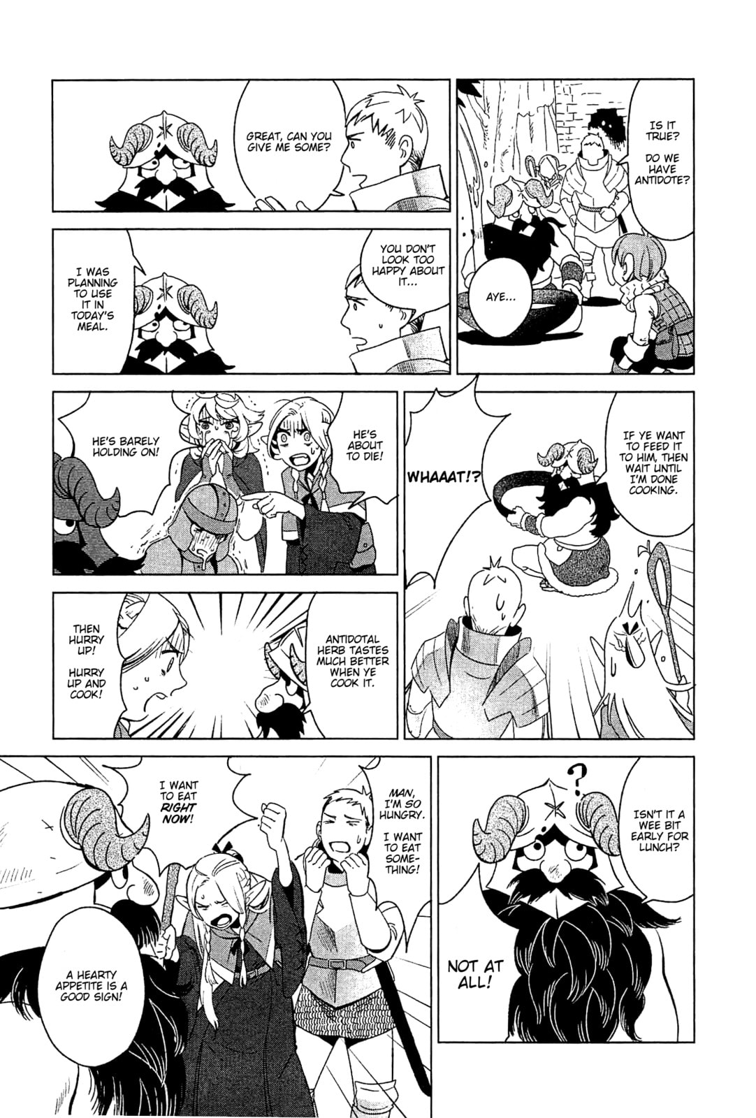 Read Delicious in Dungeon chapter 3.1 image 14 on Lezhin