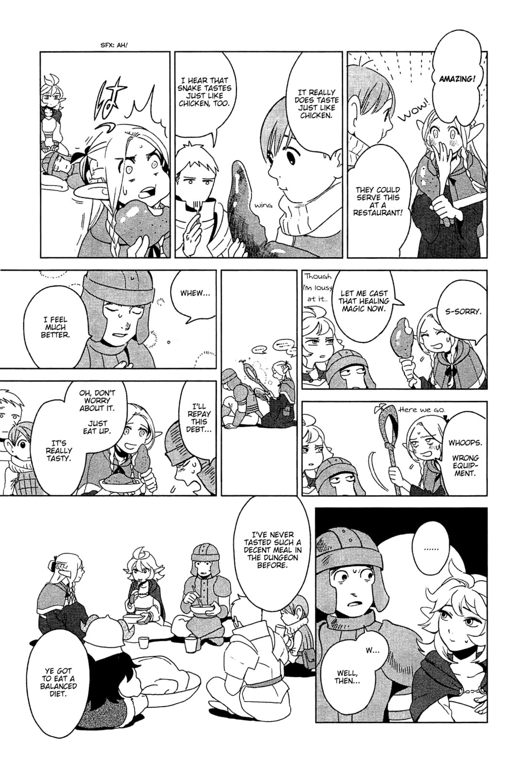 Read Delicious in Dungeon chapter 3.1 image 20 on Lezhin