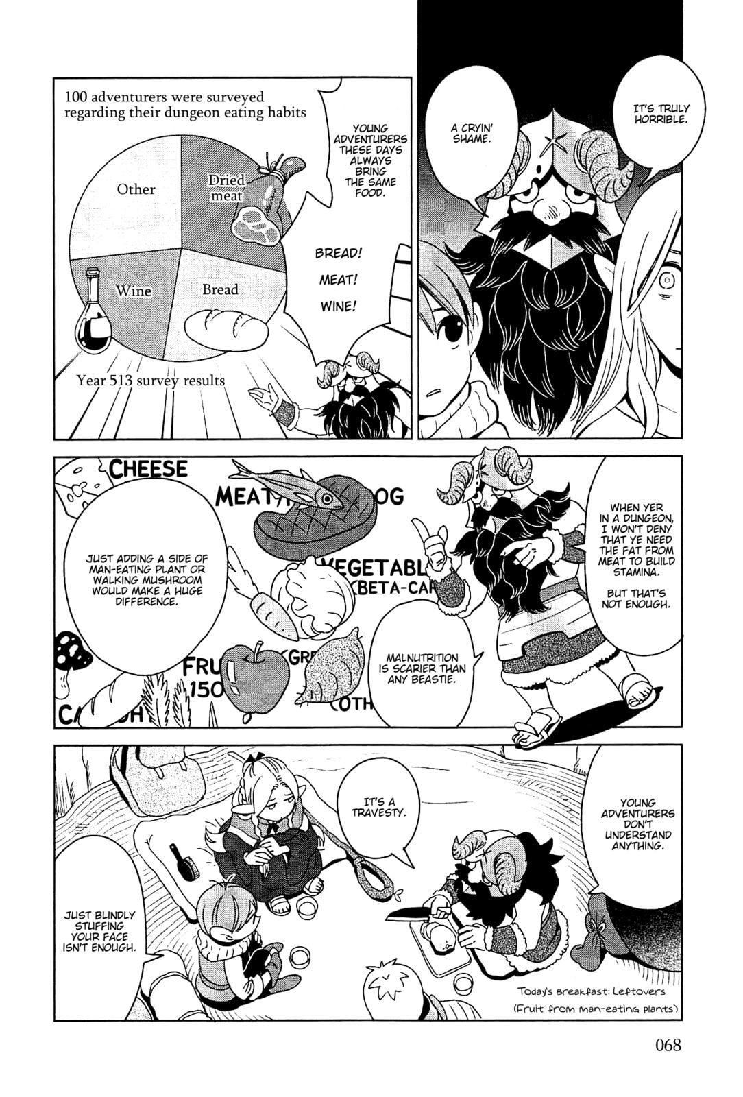 Read Delicious in Dungeon chapter 3.1 image 3 on Lezhin