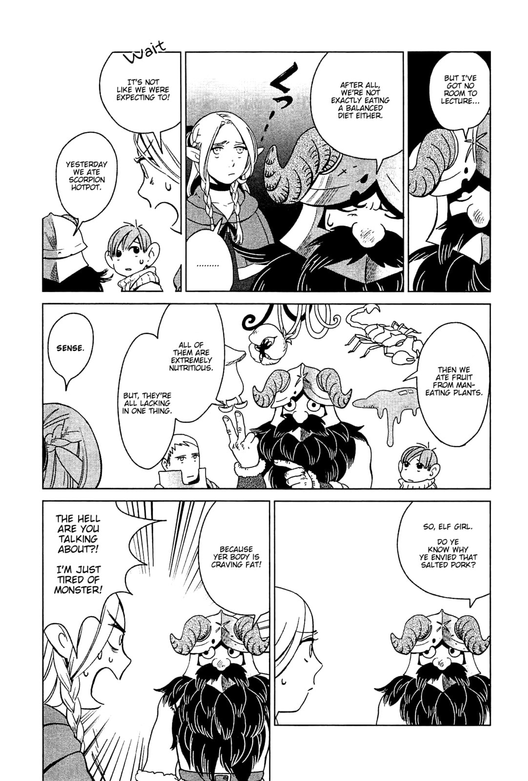 Read Delicious in Dungeon chapter 3.1 image 4 on Lezhin