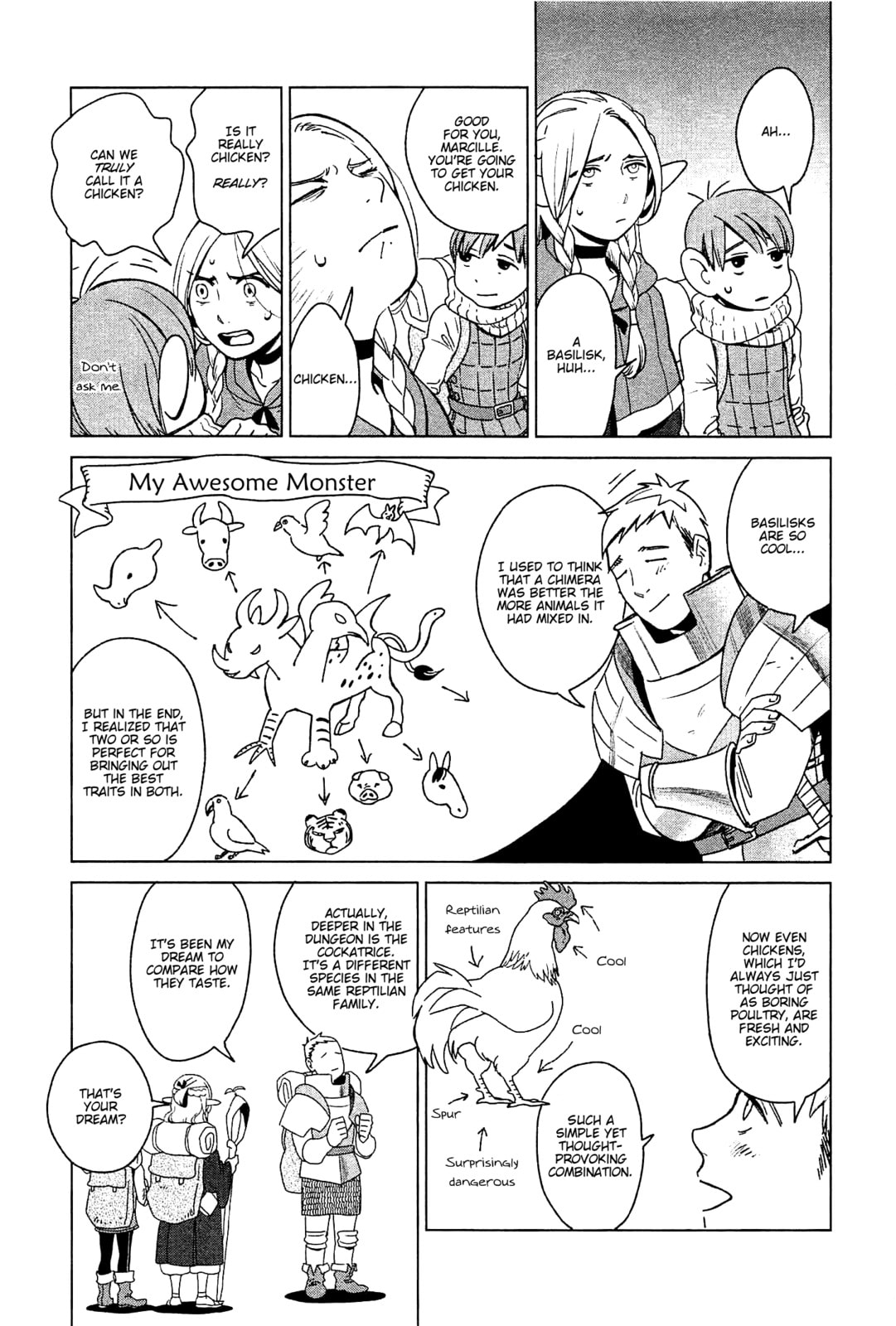Read Delicious in Dungeon chapter 3.1 image 6 on Lezhin
