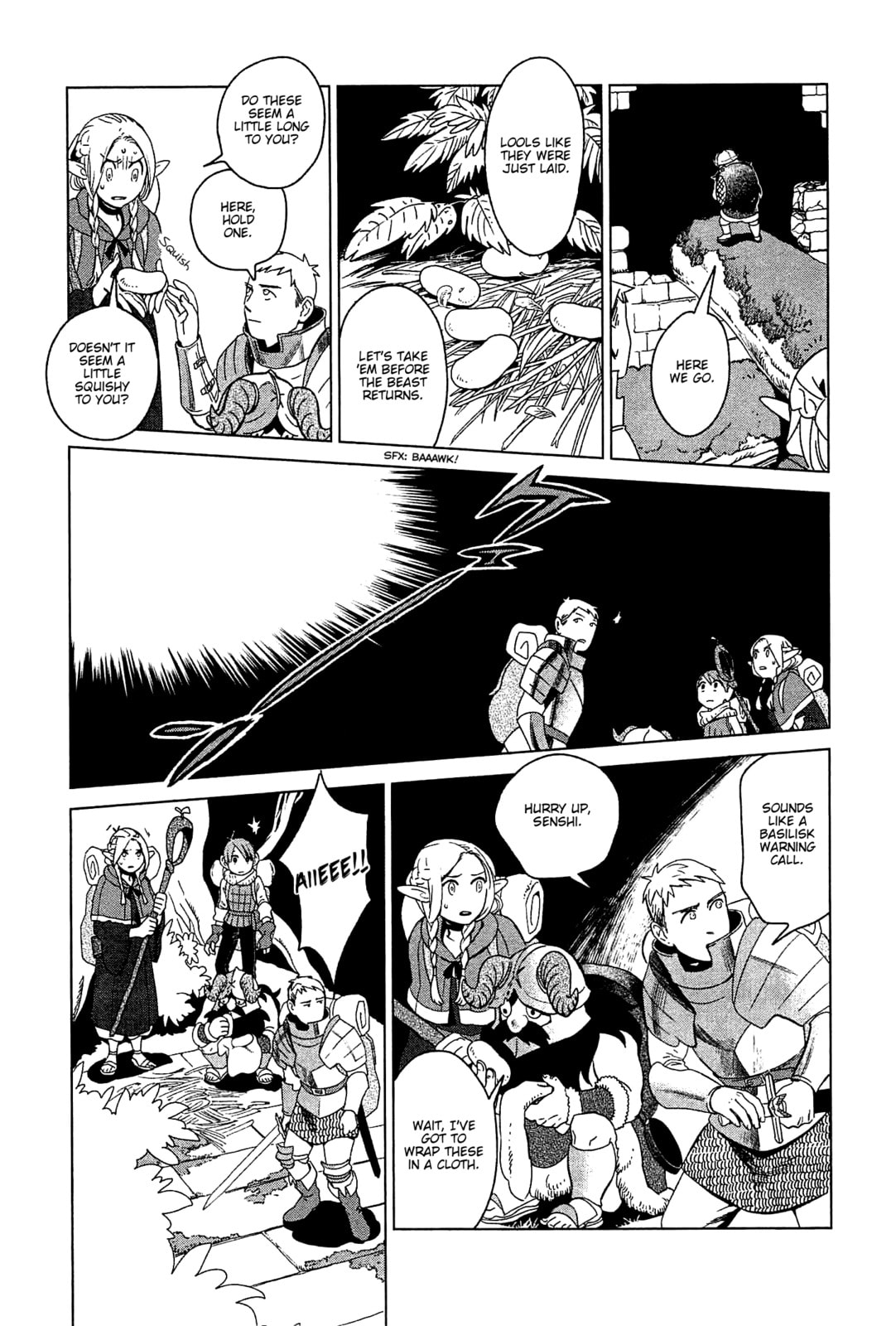 Read Delicious in Dungeon chapter 3.1 image 8 on Lezhin