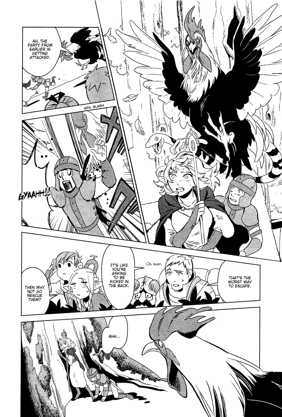 Read Delicious in Dungeon chapter 3.1 image 9 on Lezhin
