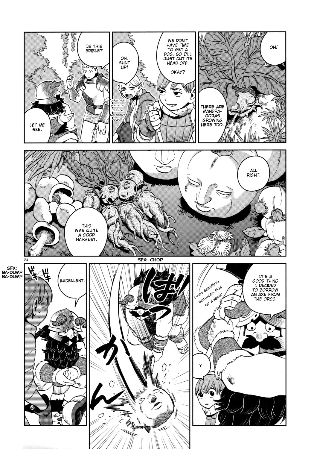 Read Delicious in Dungeon chapter 31.1 image 23 on Lezhin