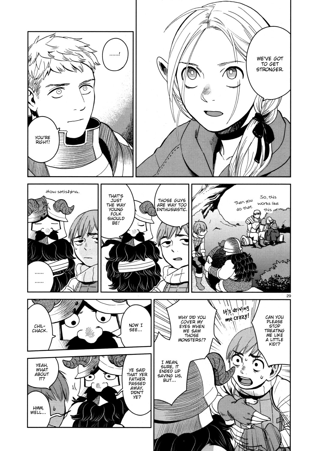 Read Delicious in Dungeon chapter 31.1 image 28 on Lezhin