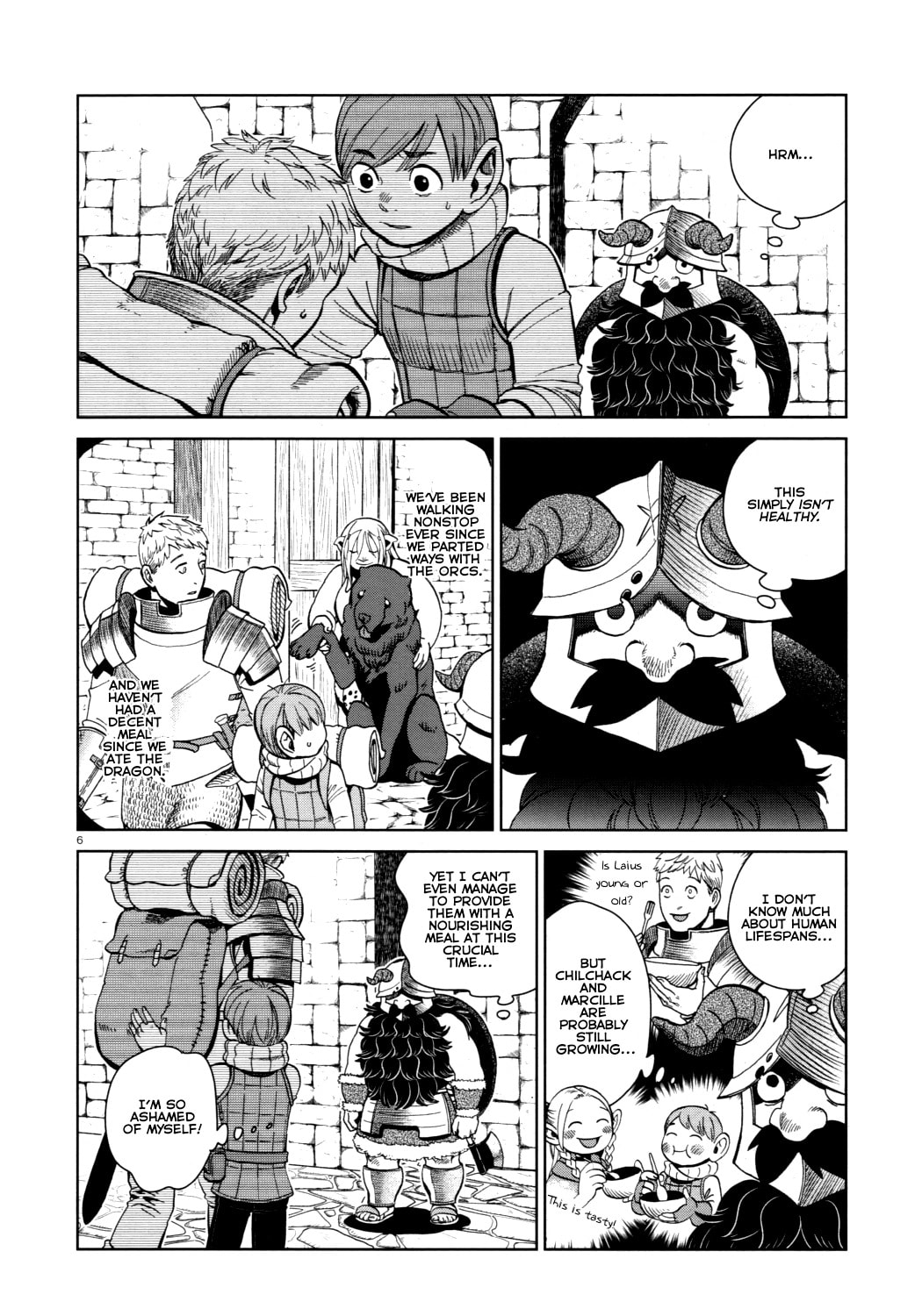Read Delicious in Dungeon chapter 31.1 image 5 on Lezhin
