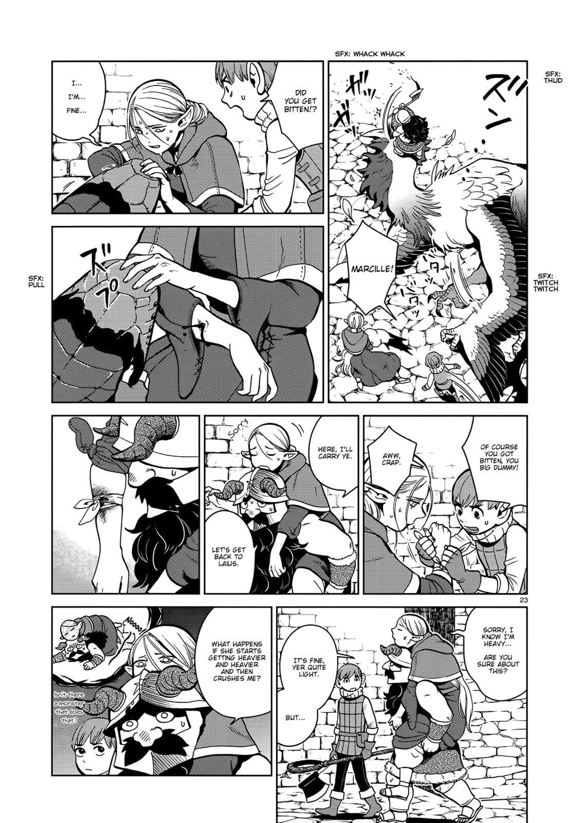Read Delicious in Dungeon chapter 34.2 image 22 on Lezhin
