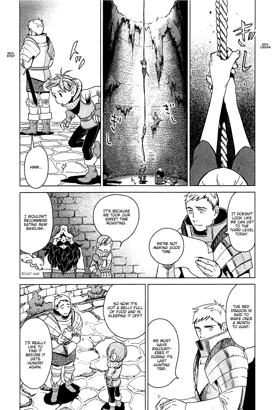 Read Delicious in Dungeon chapter 4.1 image 1 on Lezhin