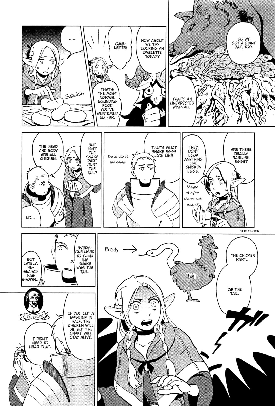 Read Delicious in Dungeon chapter 4.1 image 19 on Lezhin