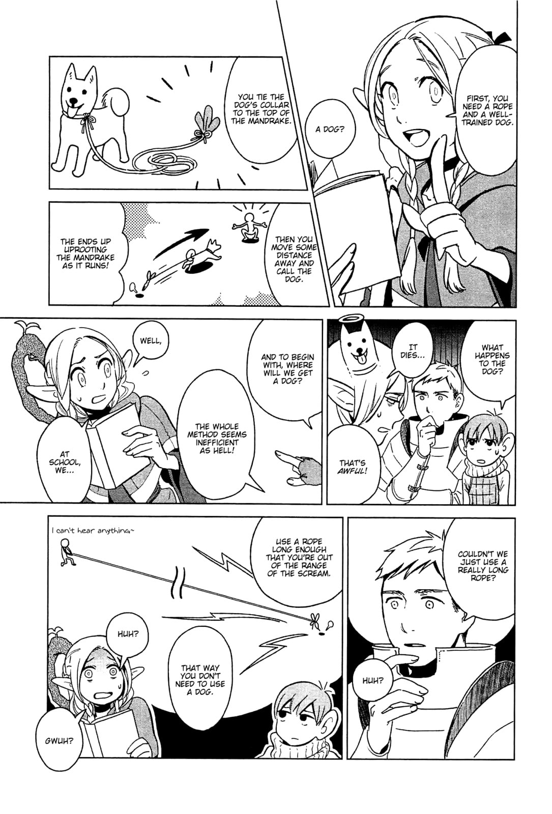 Read Delicious in Dungeon chapter 4.1 image 6 on Lezhin