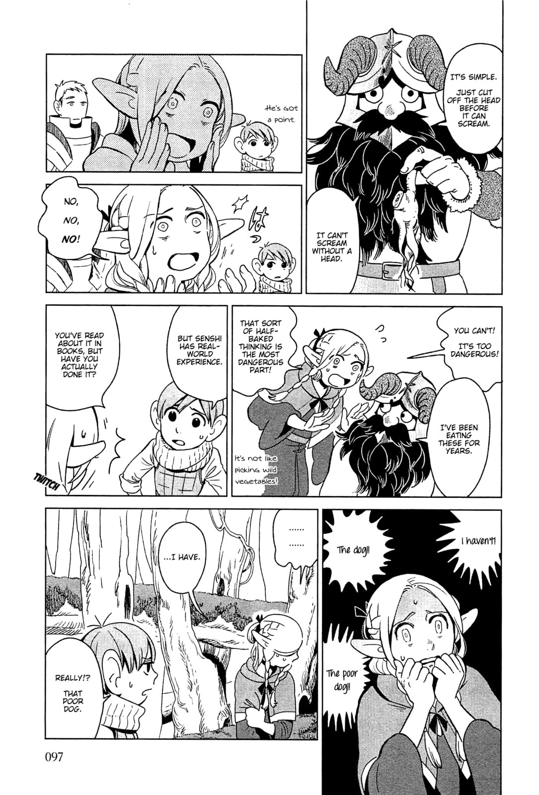 Read Delicious in Dungeon chapter 4.1 image 8 on Lezhin