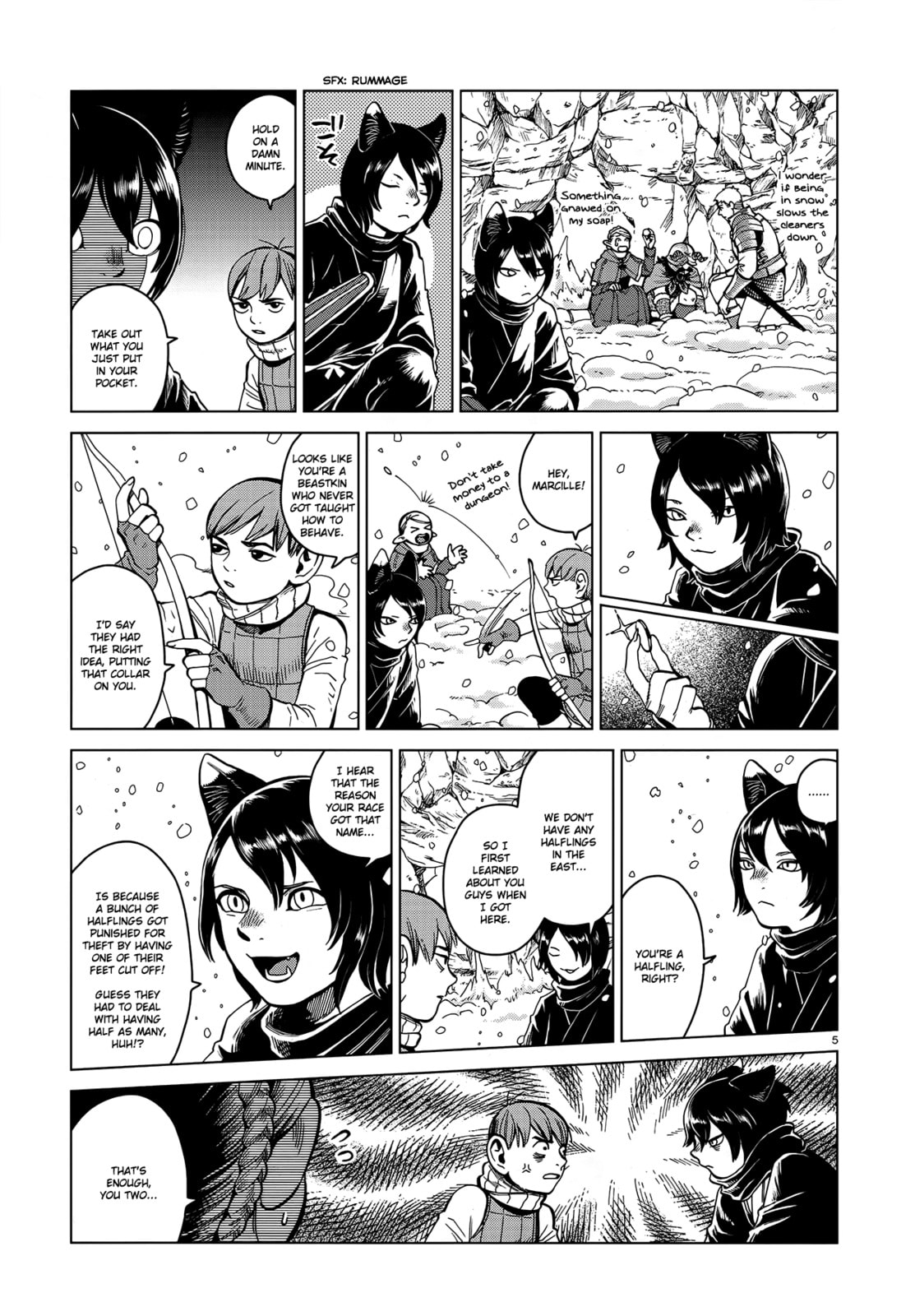 Read Delicious in Dungeon chapter 43.1 image 4 on Lezhin
