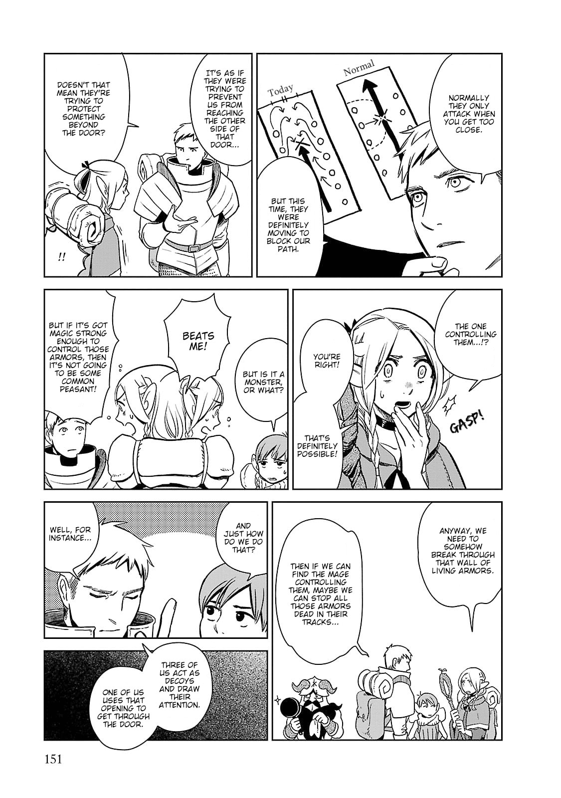 Read Delicious in Dungeon chapter 6.1 image 14 on Lezhin