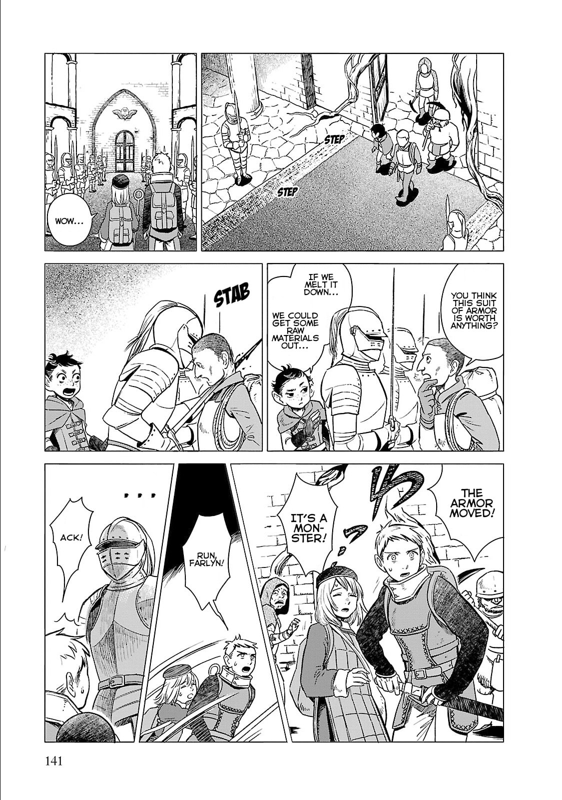 Read Delicious in Dungeon chapter 6.1 image 4 on Lezhin