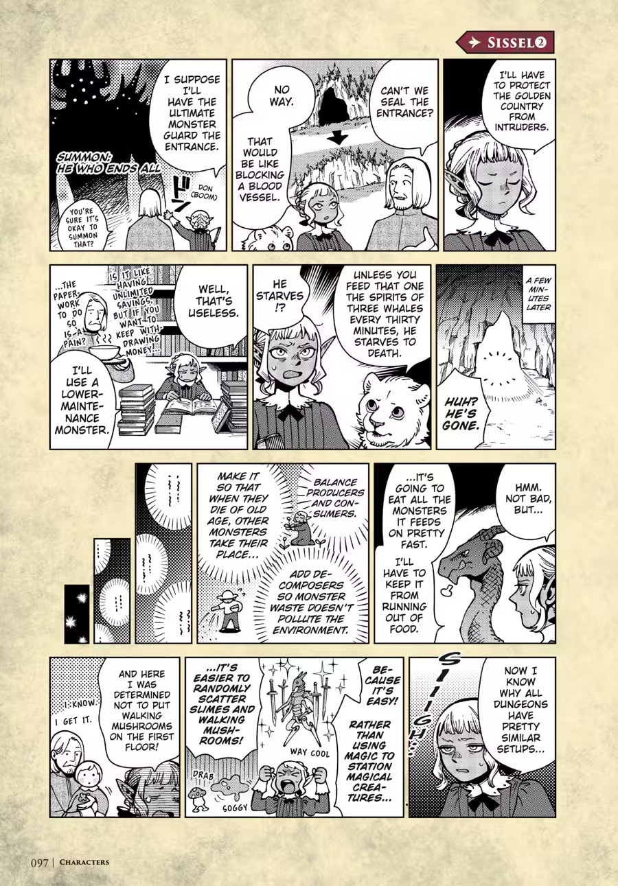 Read Delicious in Dungeon chapter 9000 image 100 on Lezhin