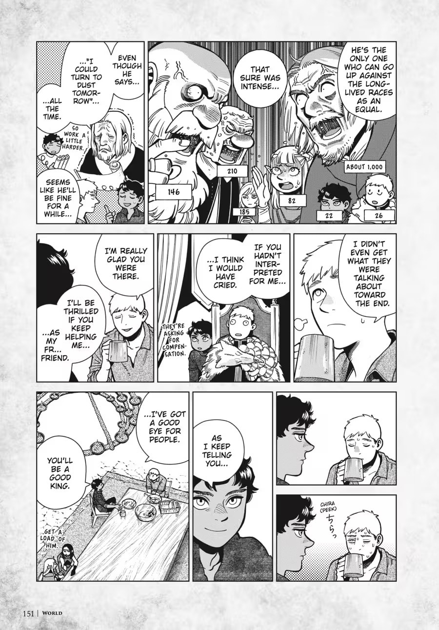 Read Delicious in Dungeon chapter 9000 image 154 on Lezhin