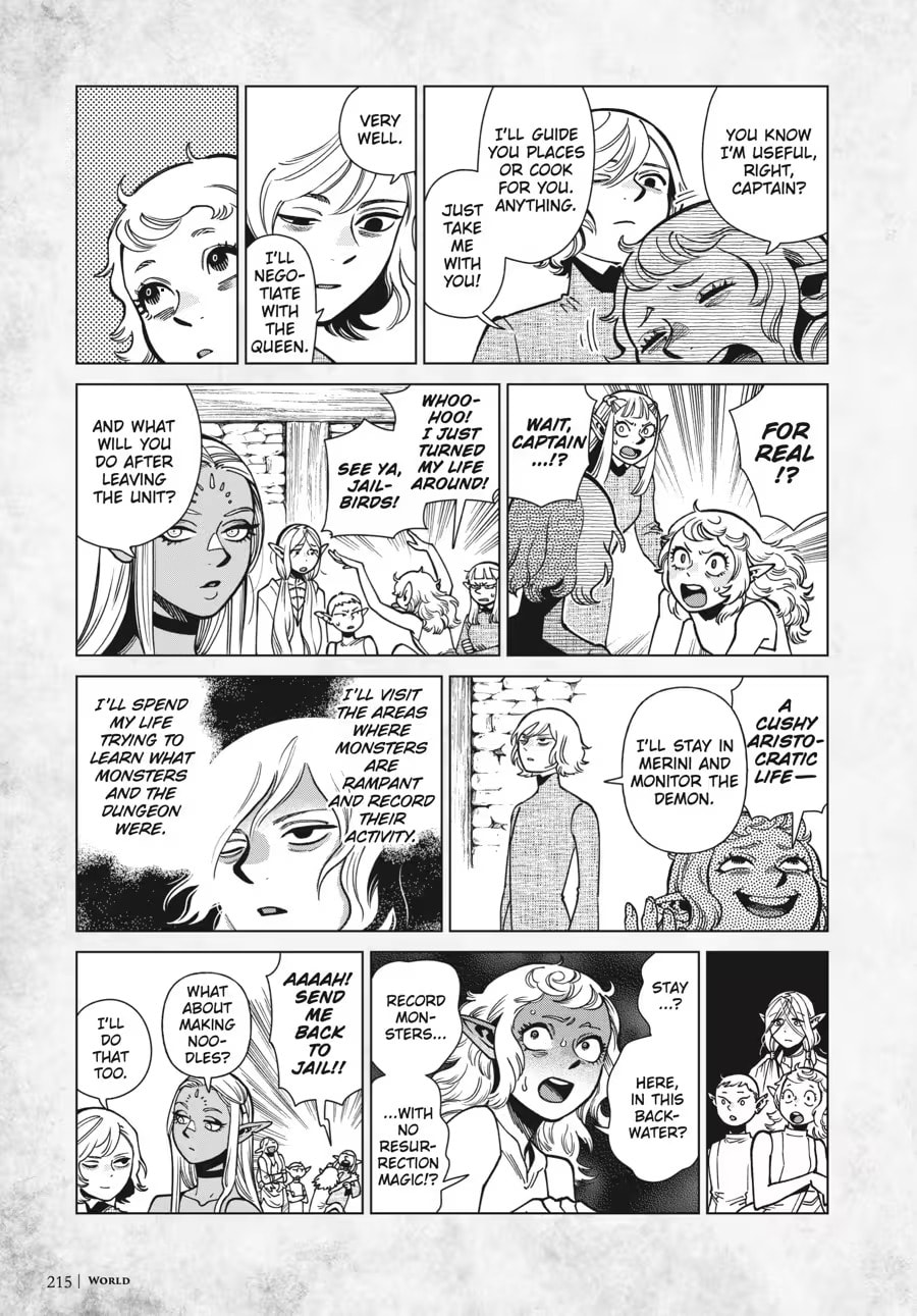Read Delicious in Dungeon chapter 9000 image 218 on Lezhin