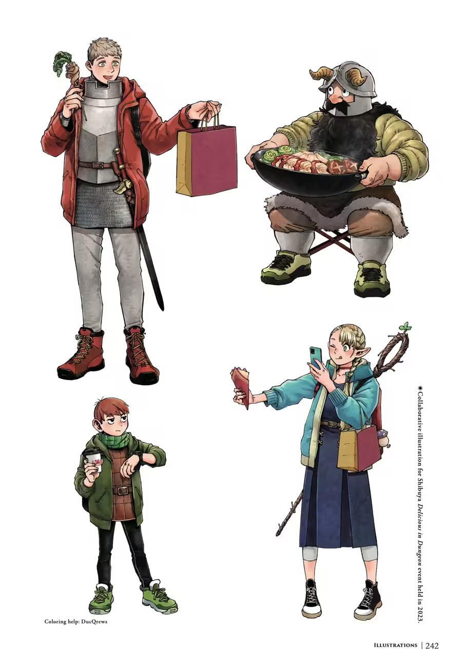 Read Delicious in Dungeon chapter 9000 image 245 on Lezhin