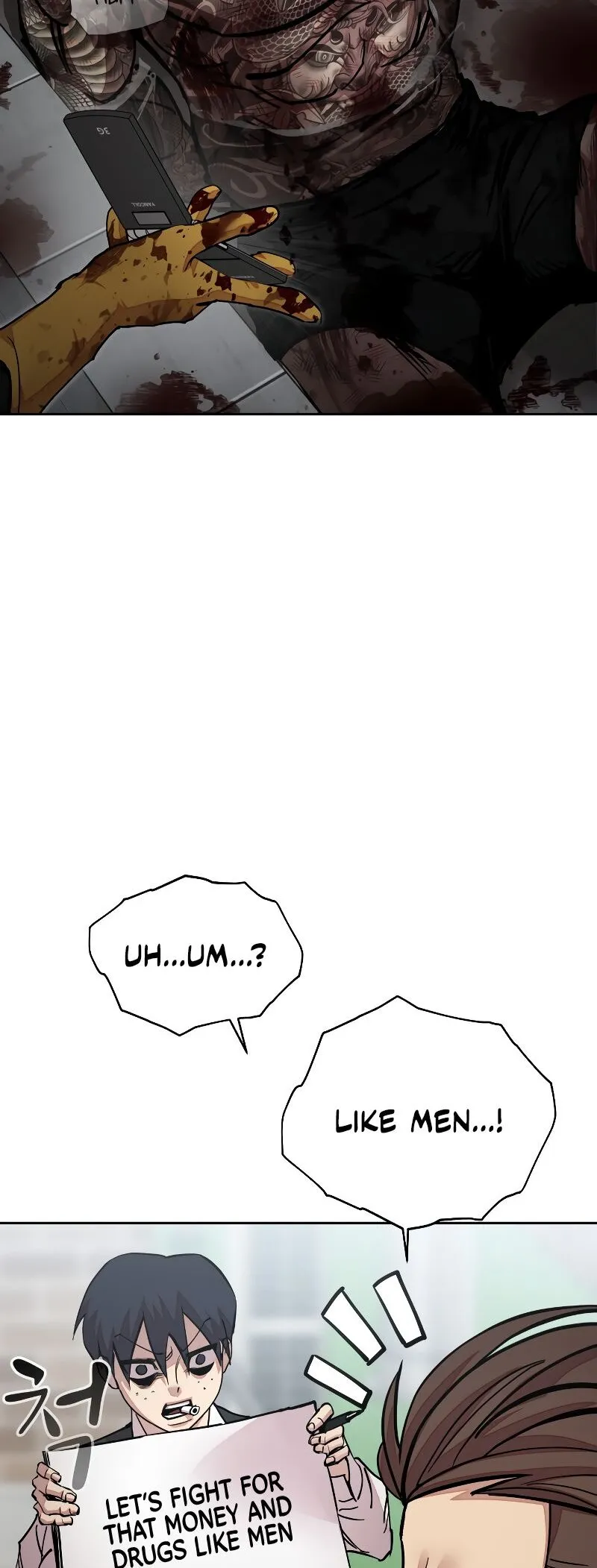 Read Delinquent Comics Survival chapter 14 image 54 on Lezhin
