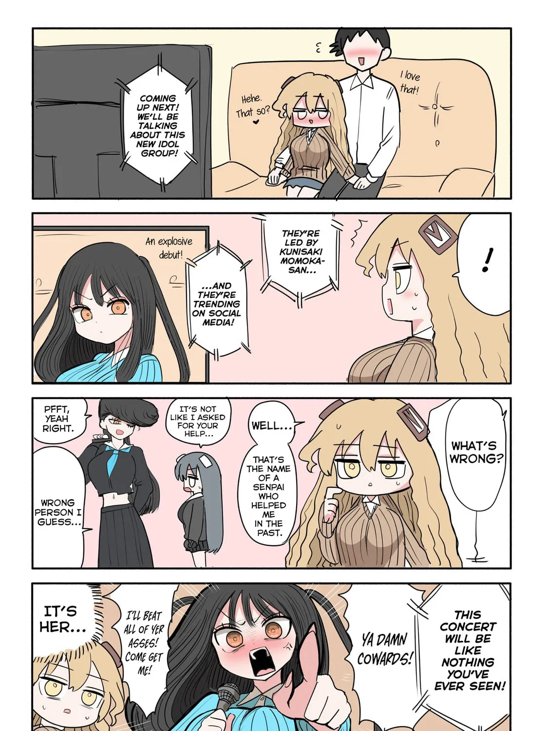 Read Delinquent Idol-chan (Colored) chapter 3 image 6 on Lezhin