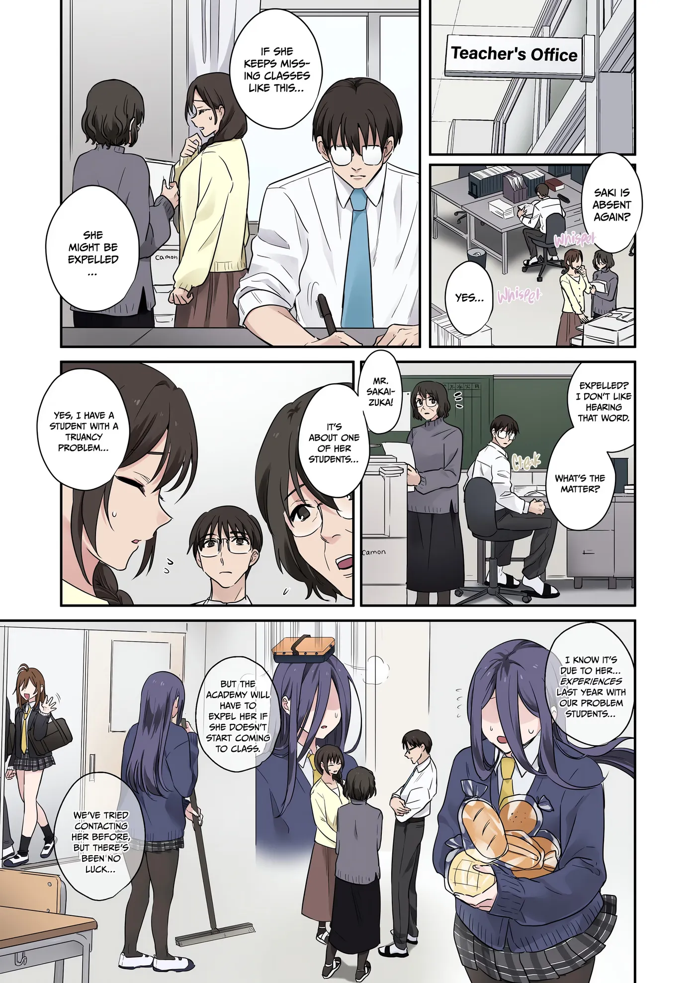 Read Delinquent Turned Docile Darling chapter 2 image 1 on Lezhin