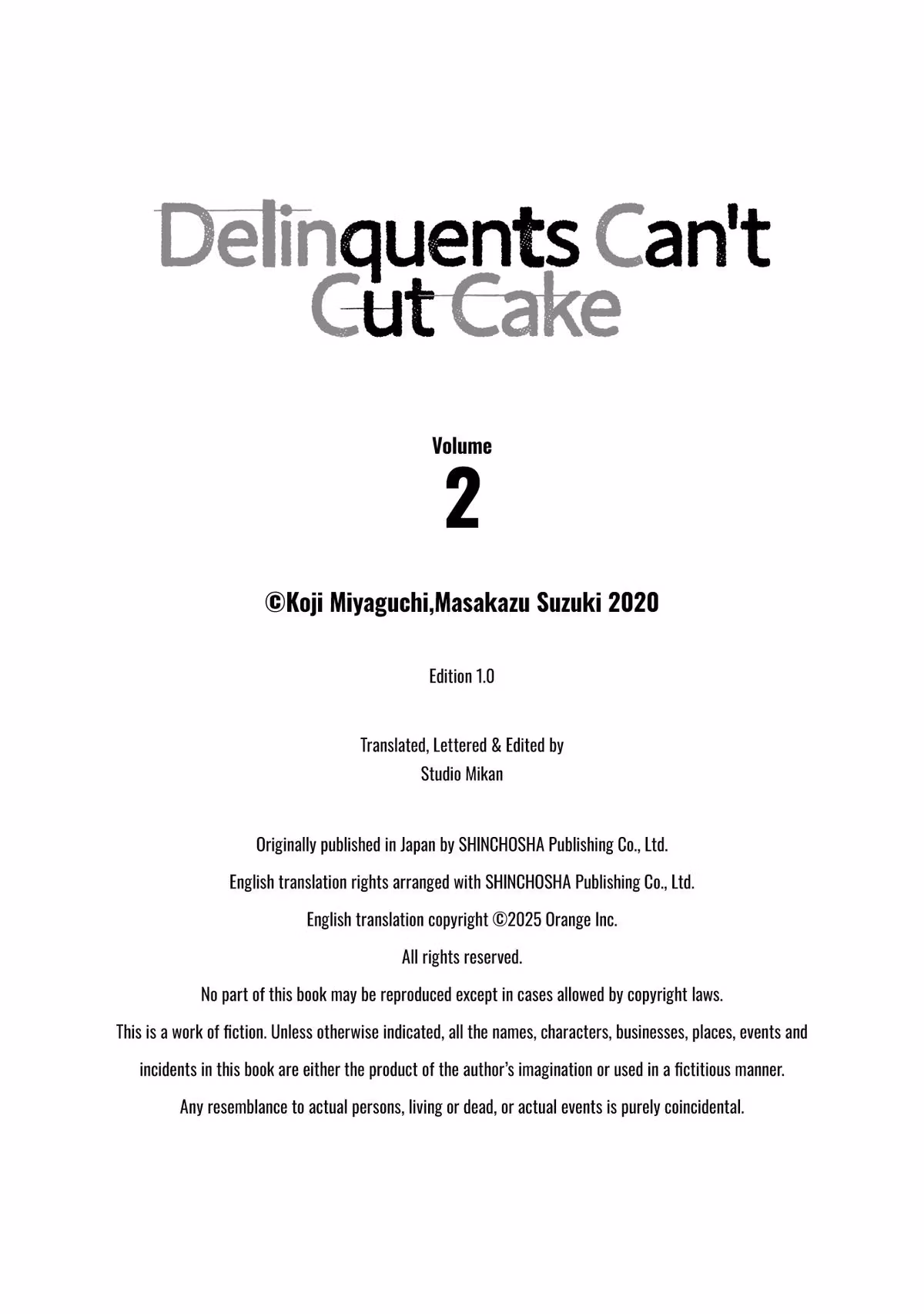 Delinquents Can’t Cut Cake Chapter 10 page 36 - 