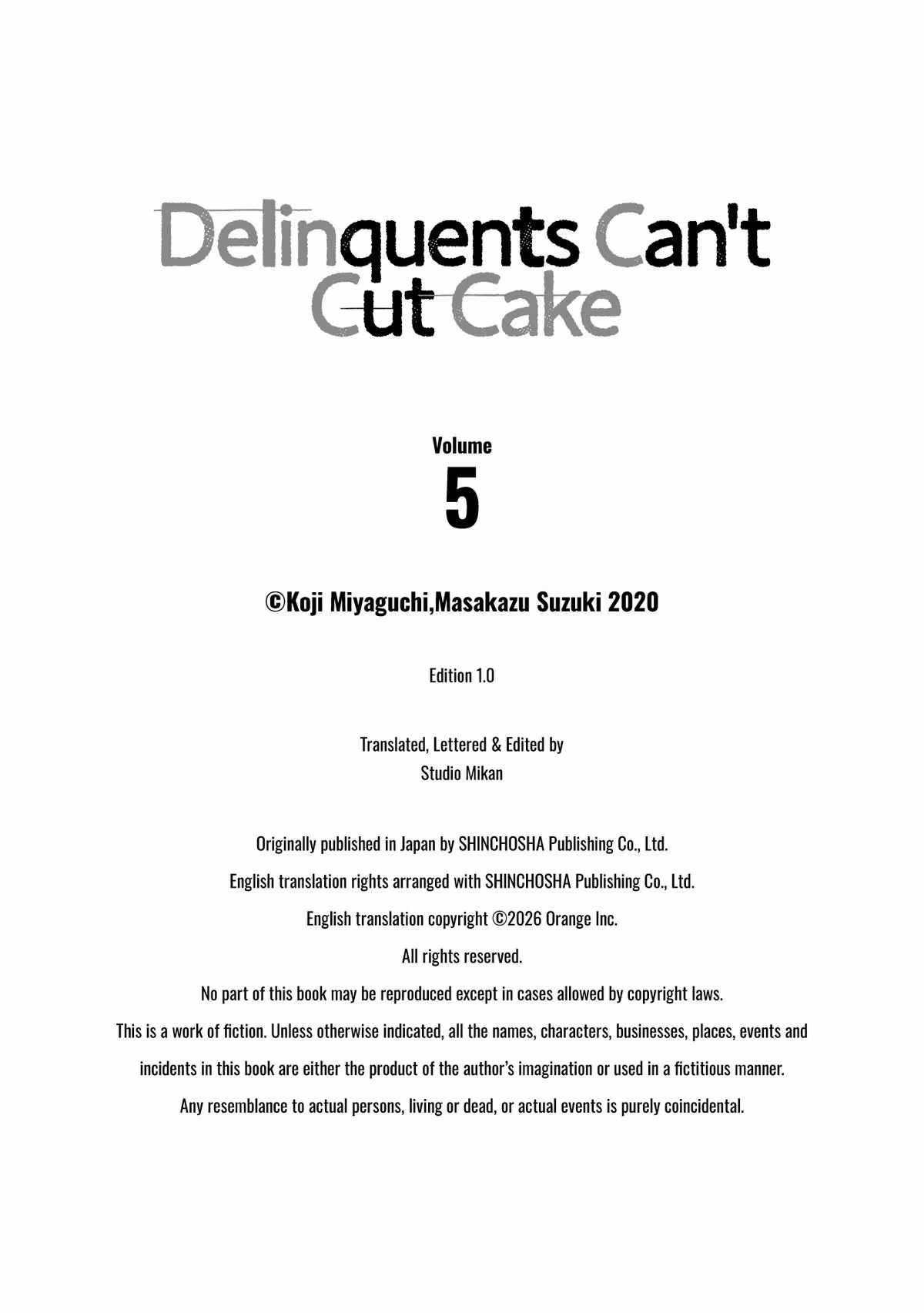 Delinquents Can’t Cut Cake Chapter 25 page 36 - 