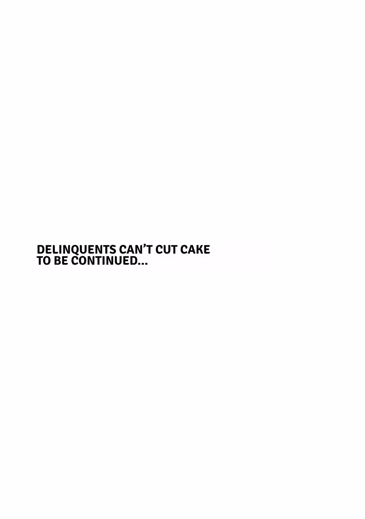 Delinquents Can’t Cut Cake Chapter 30 page 35 - 