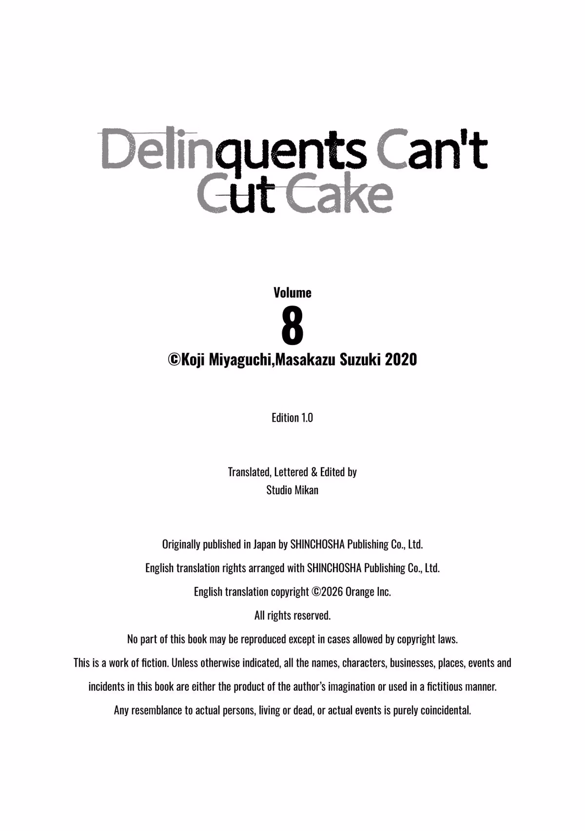 Delinquents Can’t Cut Cake Chapter 40 page 37 - 