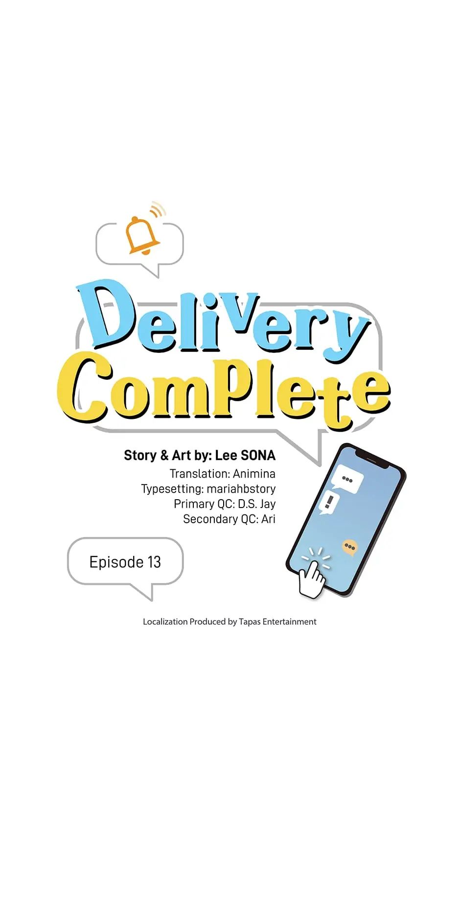 Read Delivery Complete chapter 13 image 12 on Lezhin