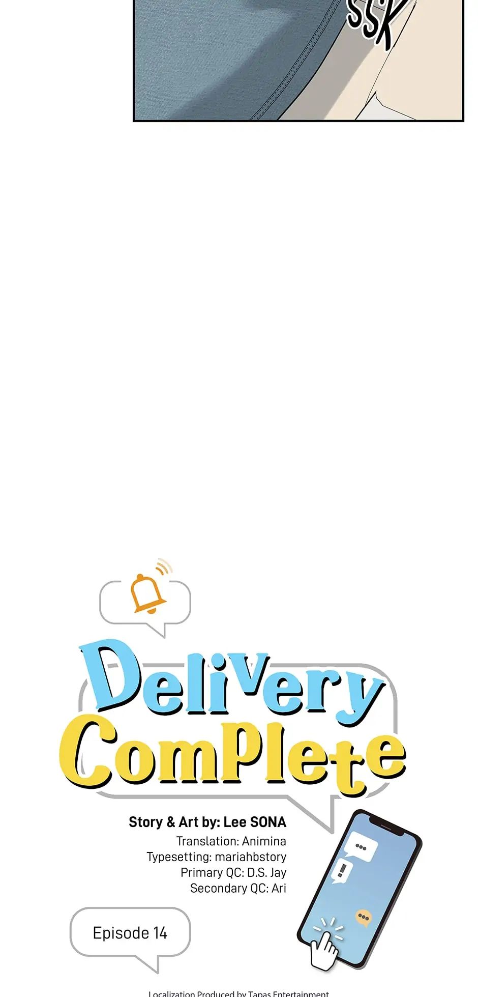 Read Delivery Complete chapter 14 image 25 on Lezhin