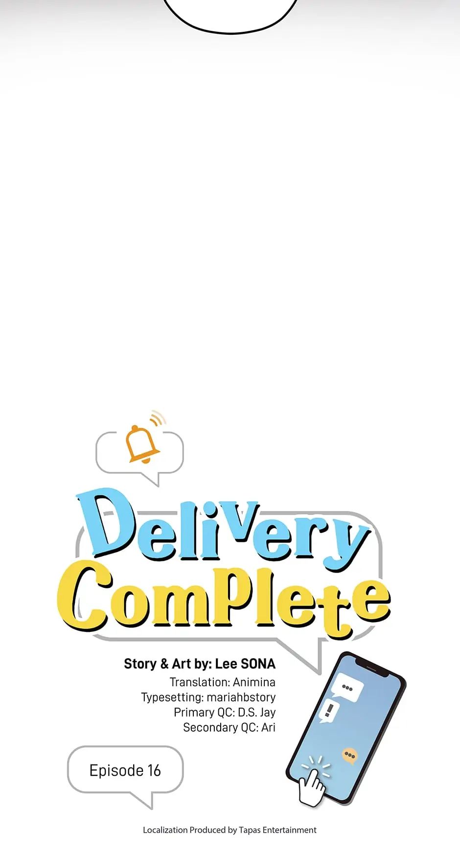 Read Delivery Complete chapter 16 image 3 on Lezhin