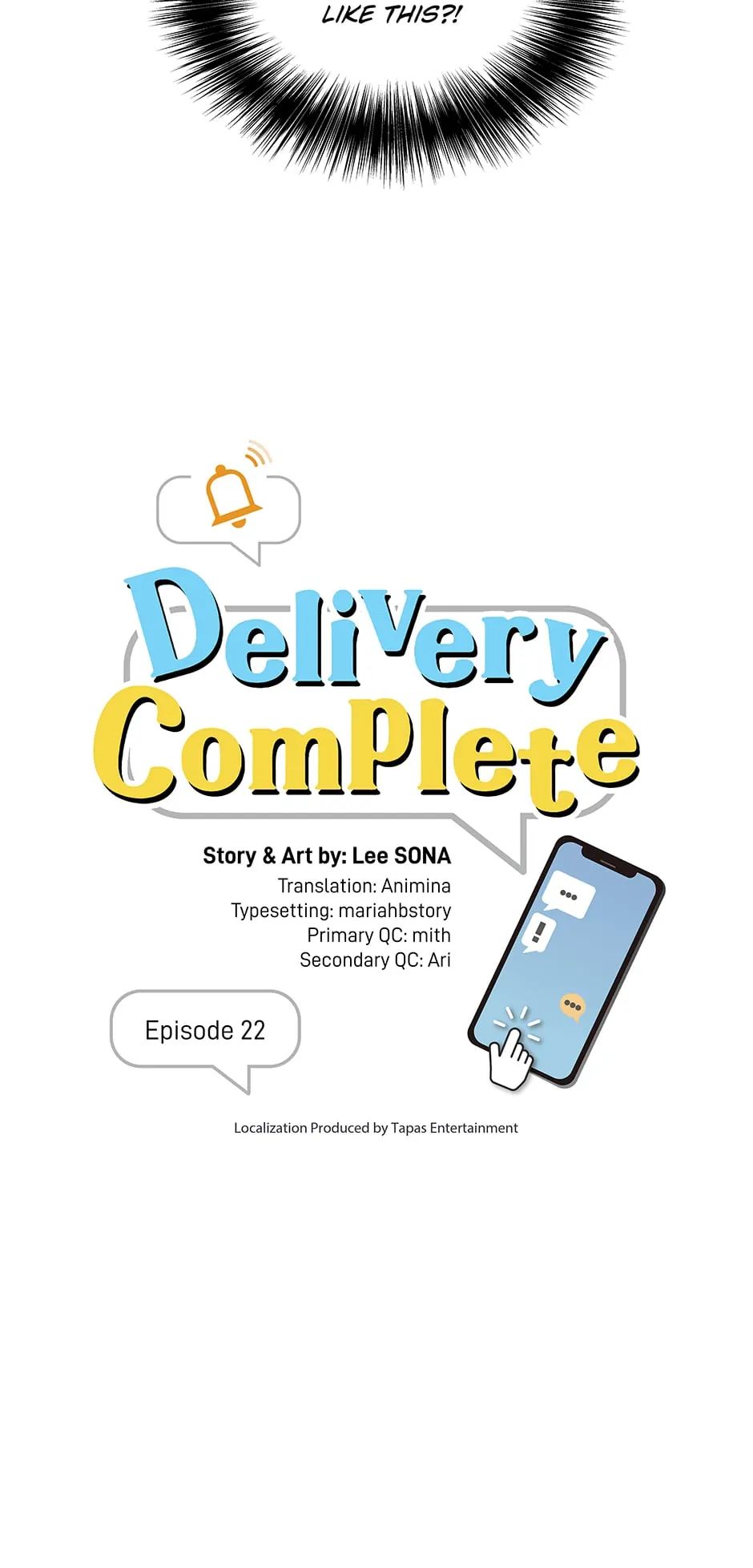 Read Delivery Complete chapter 22 image 8 on Lezhin