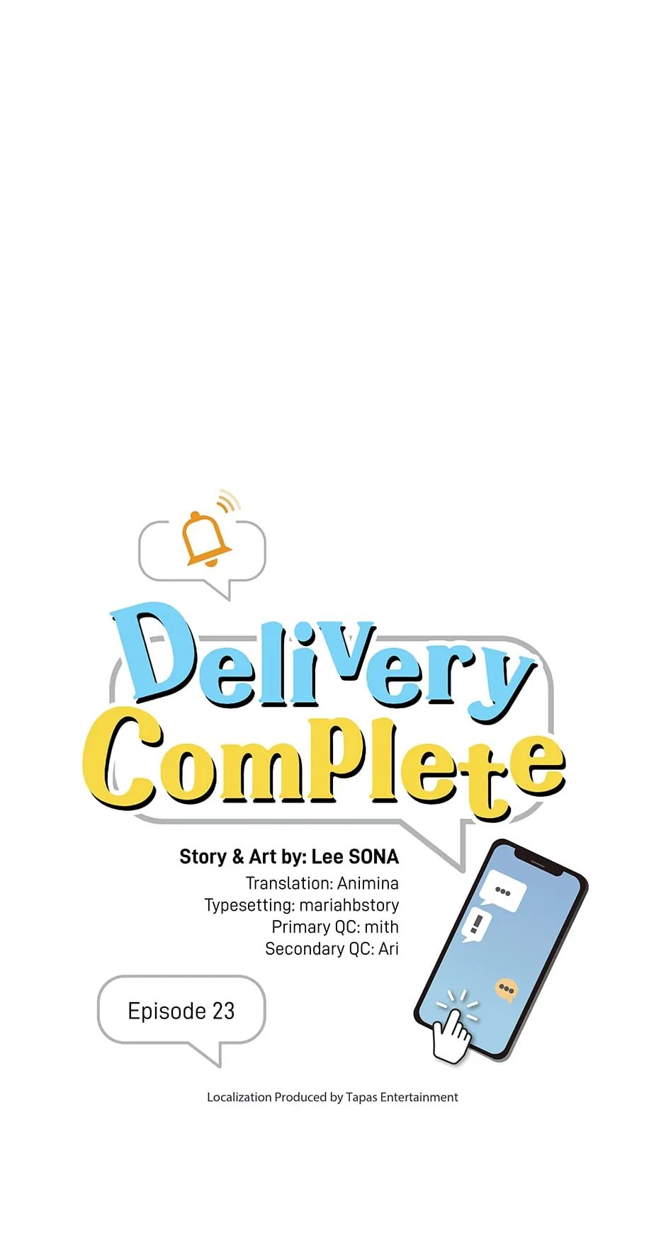 Read Delivery Complete chapter 23 image 34 on Lezhin