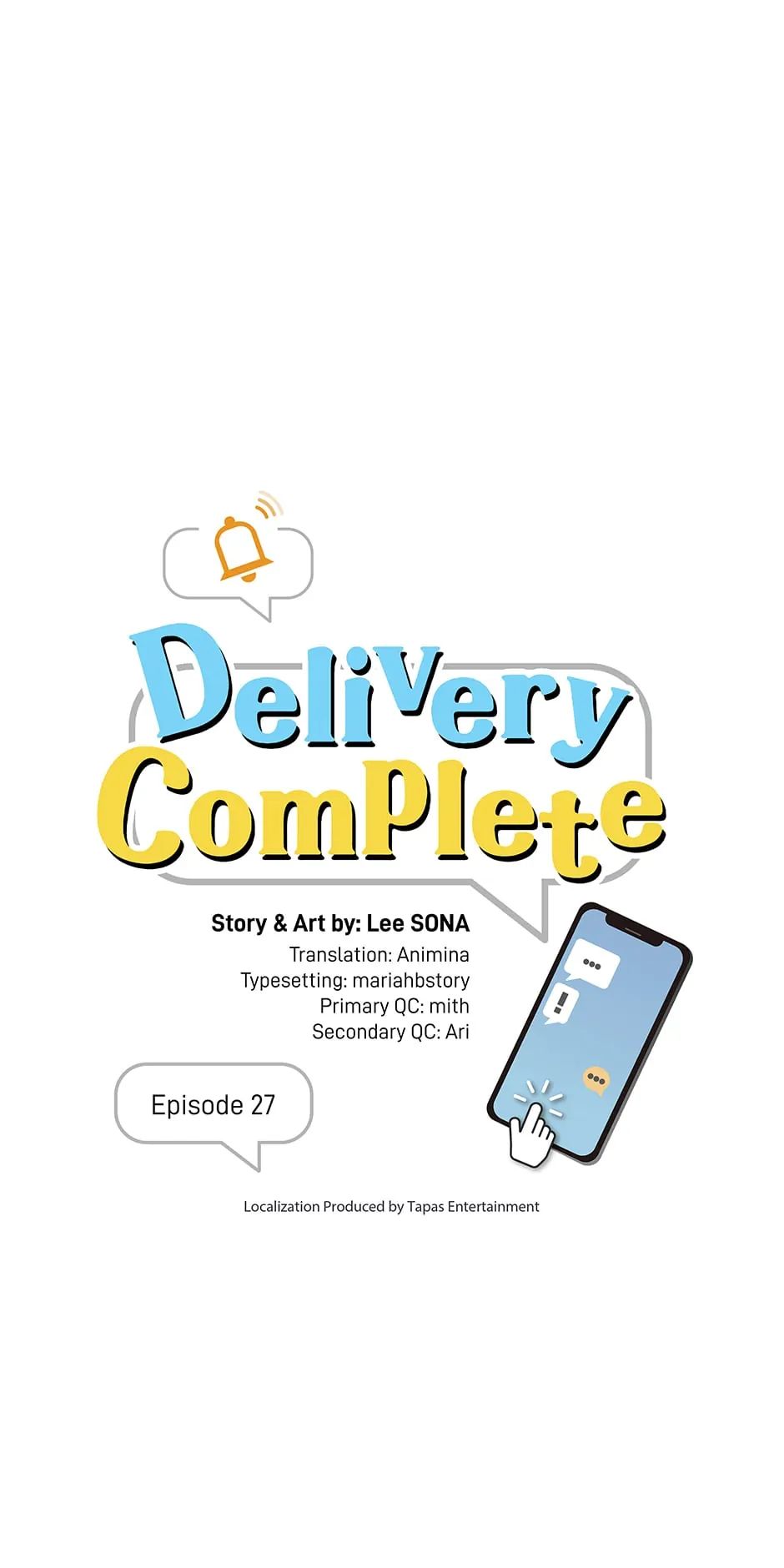 Read Delivery Complete chapter 27 image 16 on Lezhin